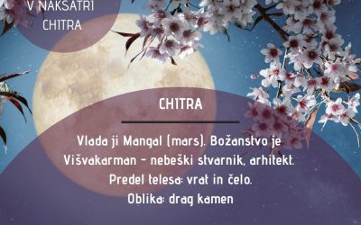 Polna luna v nakšatri Chitra (8.4.)