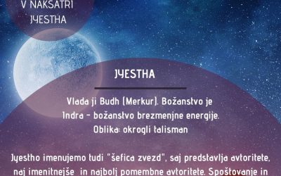 Polna luna (5.6.) ob 21:12 v nakšatri Jyestha